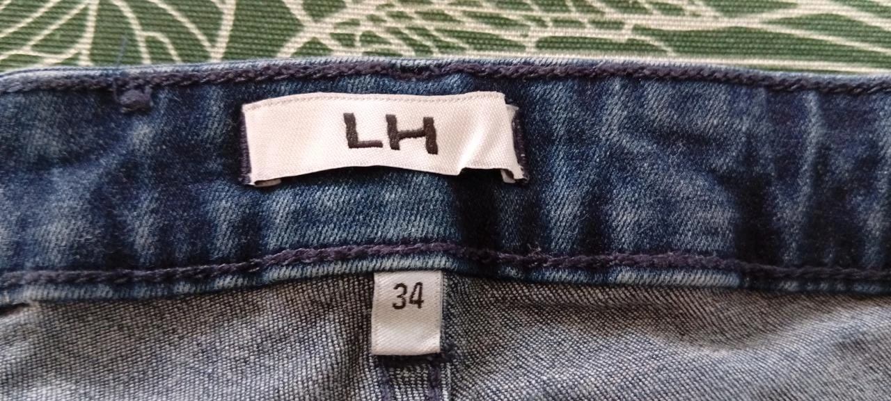 Jean regular Denim blauw zwart - Maat 34 - Goede staat – photo 10